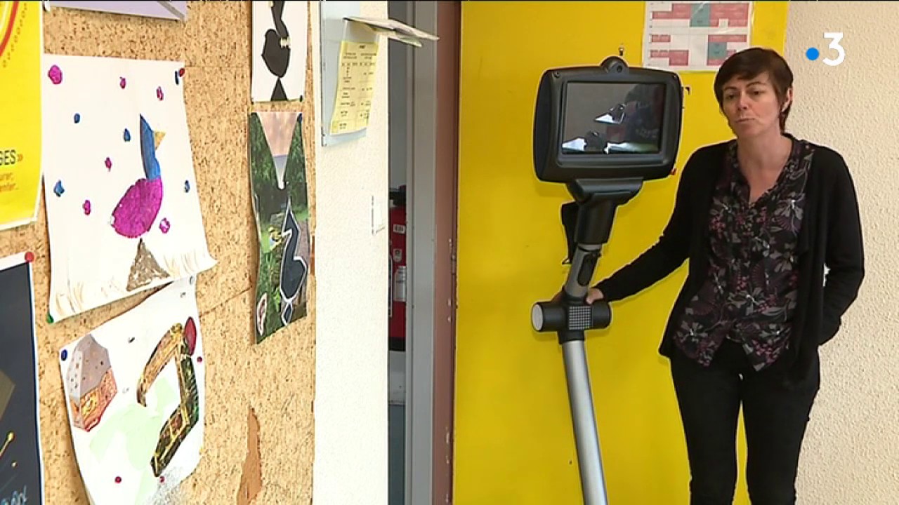 Ecole : quand un robot remplace ton camarade de classe