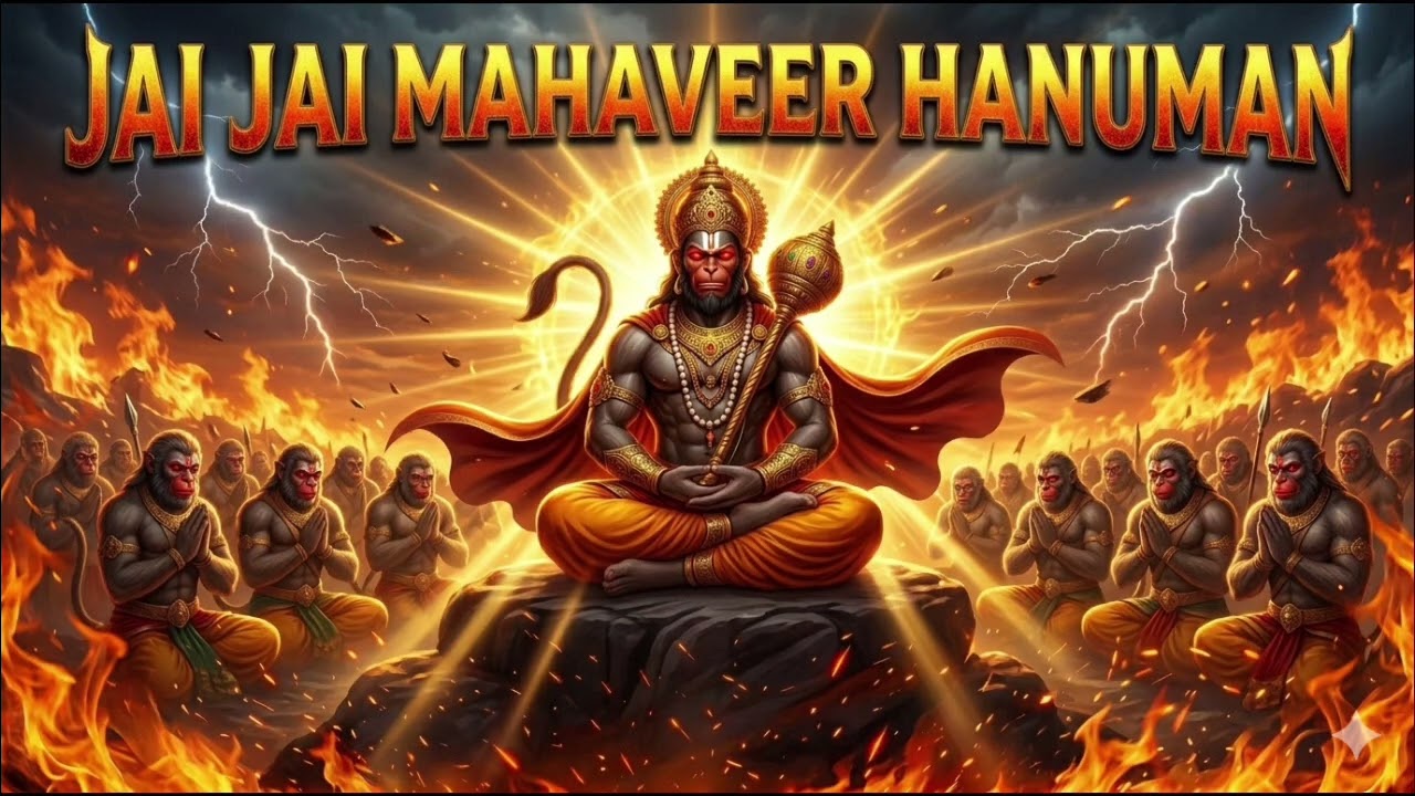 Jai Jai Mahaveer Hanuman | Powerful Hanuman Bhajan | Bajrang Bali Song