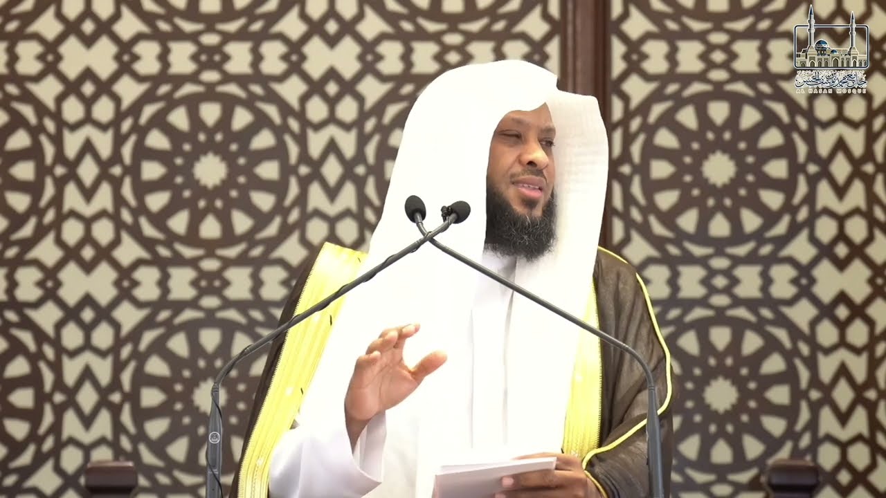 《القرآن الأخَّاذ》خطبة وصلاة الجمعة ▪︎ الشيخ توفيق الصايغ