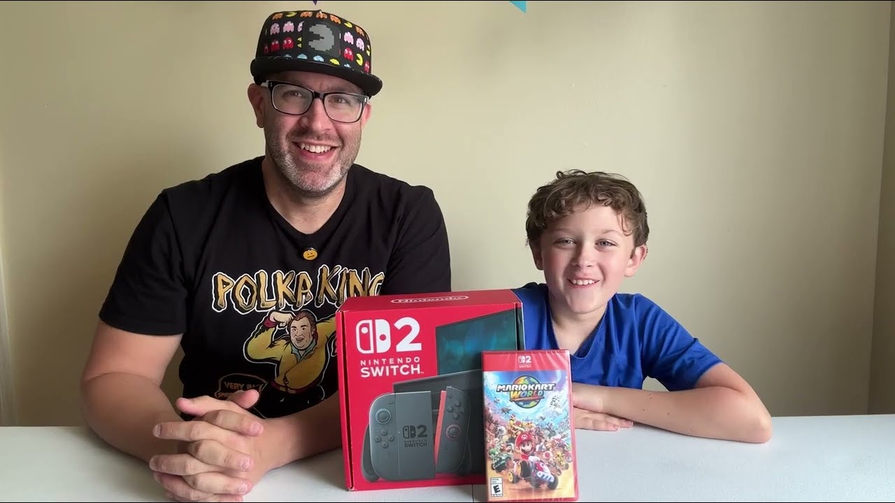 Nintendo Switch 2 Unboxing!!!