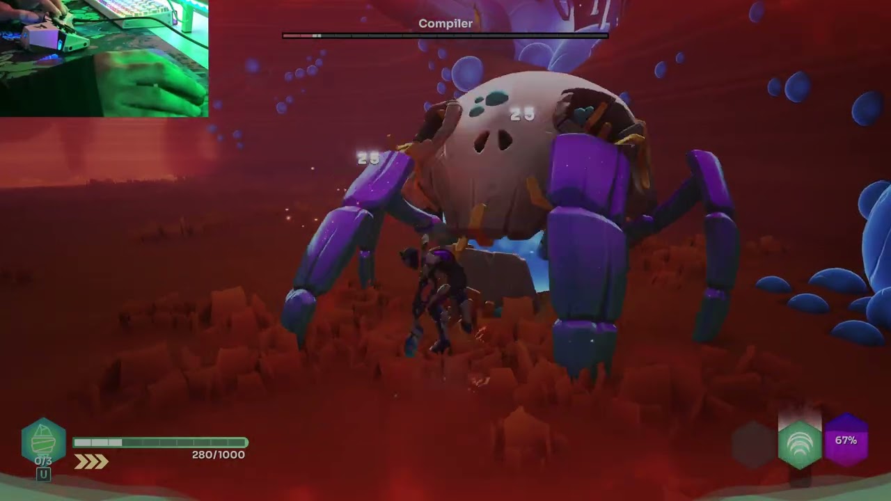 Testing the God Breakers Demo with the Master Forge Keyboard