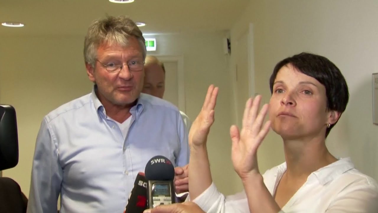 Meuthen unterbricht Petrys TV-Interview: 