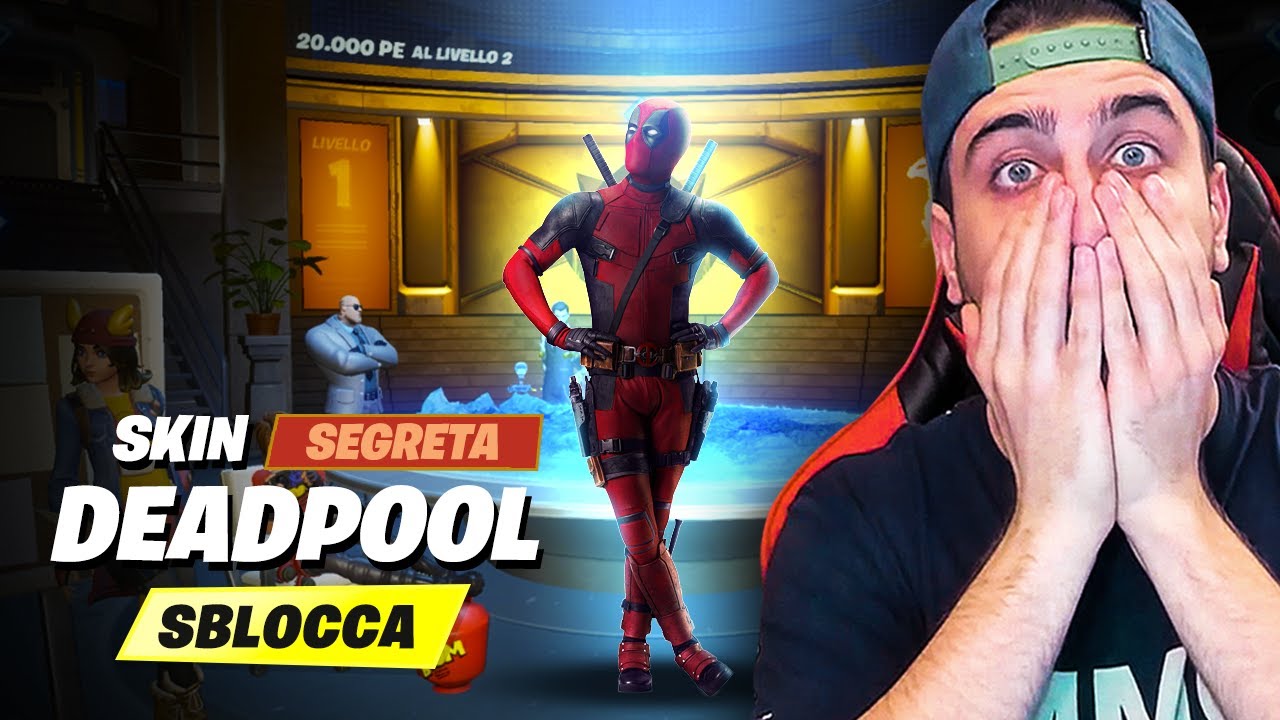COMPLETO le Sfide per Sbloccare DEADPOOL! Fortnite ITA!