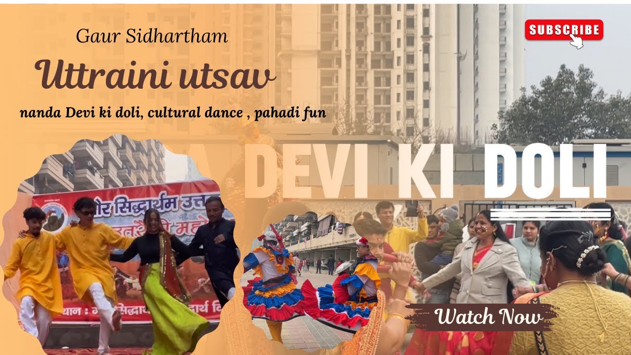 Gaur Siddhartam me Uttraini maha Utsav #pahadi #uttrakhand #festival #vibes #trending #vlog #fyp￼