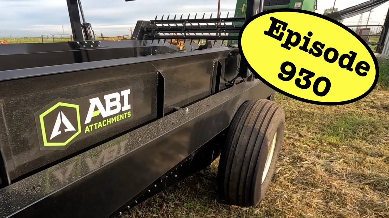 Обзор разбрасывателя навоза ABI 185