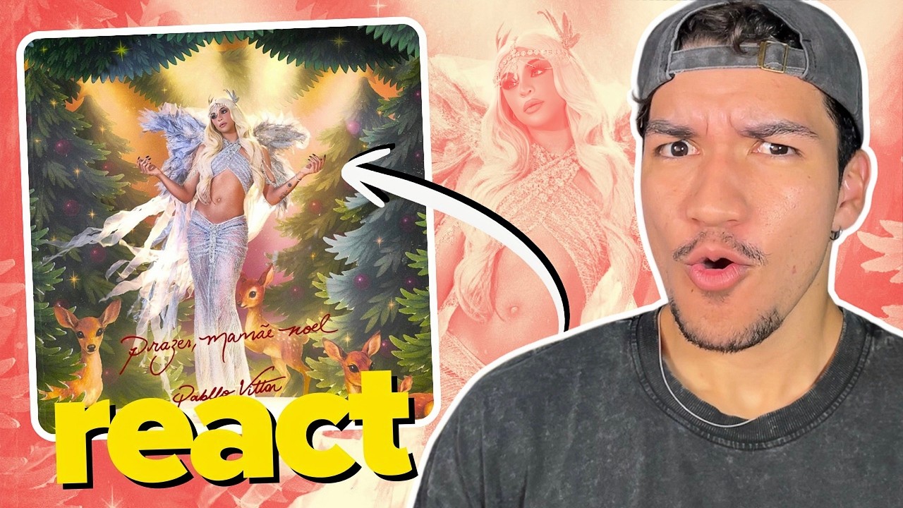 REAGINDO ao 'PRAZER, MAMÃE NOEL' da PABLLO VITTAR! | REACT