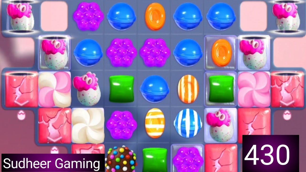 Candy crush level 430 । Candy crush saga level 430 । Candy crush saga 430 pass #candycrushsaga#games