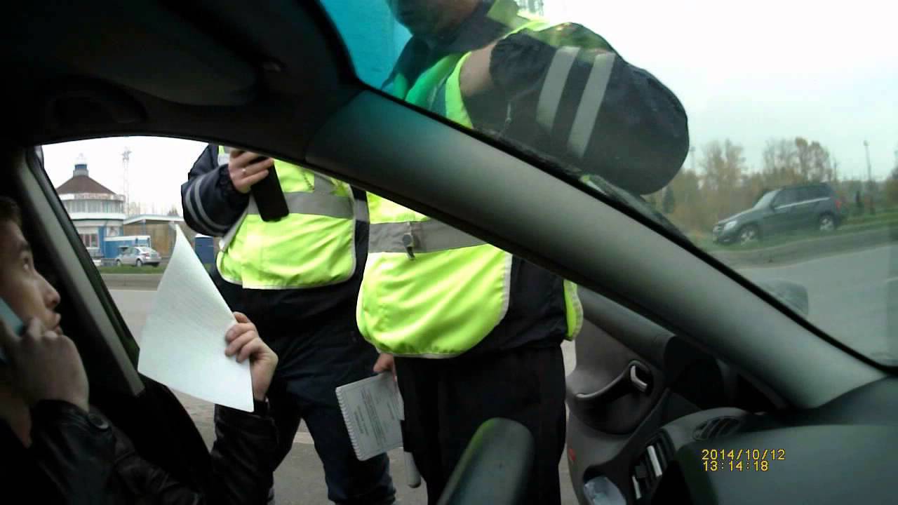 Незаконный досмотр и задержание на Посту Лаишевского КПМ Казань 2014г.