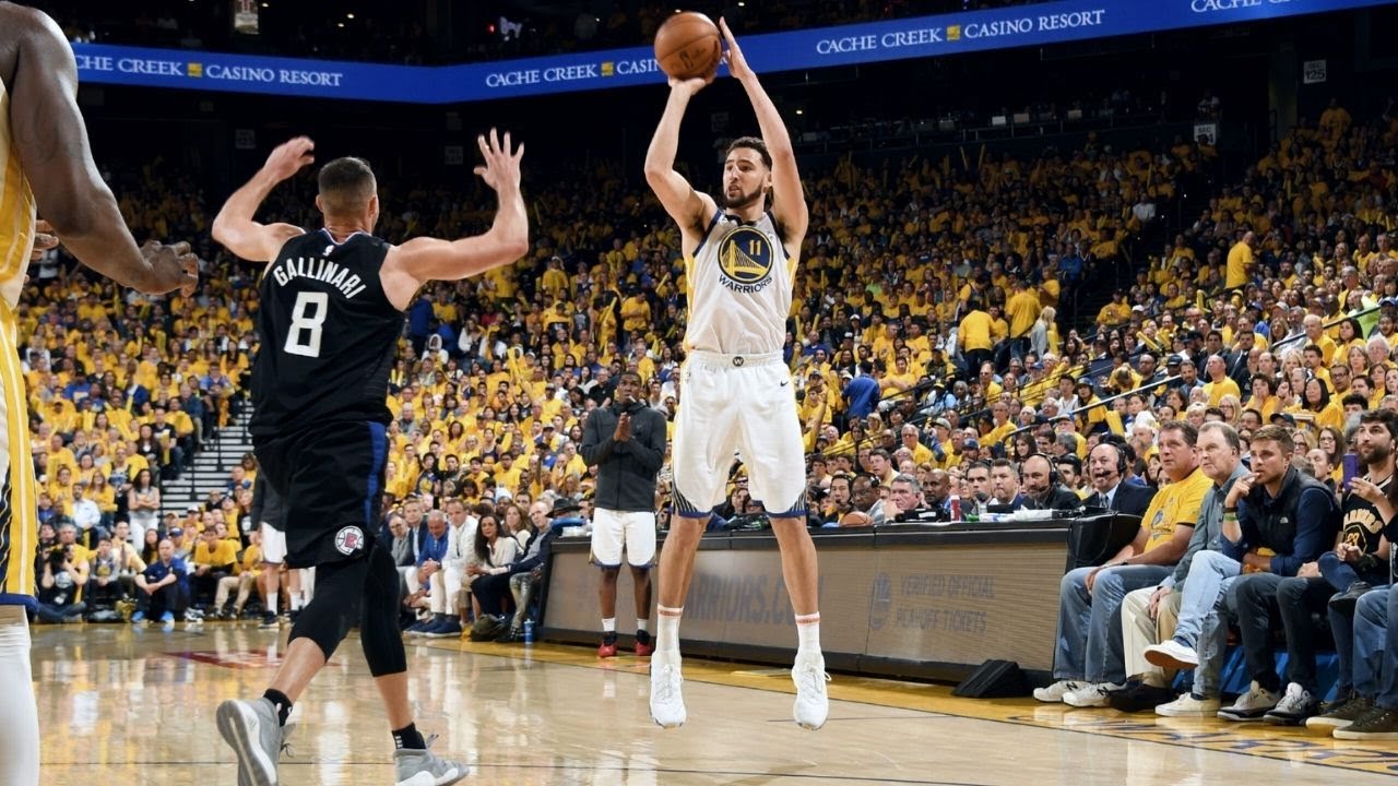 Klay Thompson Catch & Shoot 3 Point Shots 2021-2022 Season