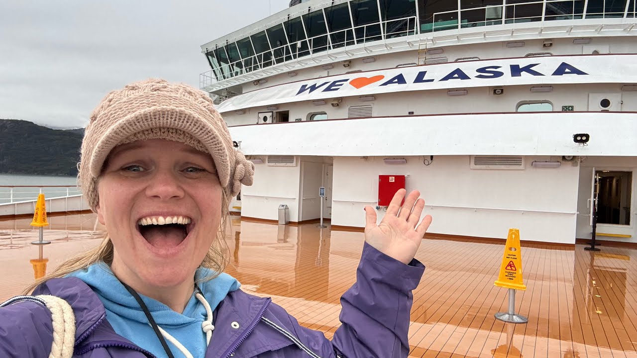 Sea days on Alaskan Holland America Nieuw Amsterdam Cruise 
