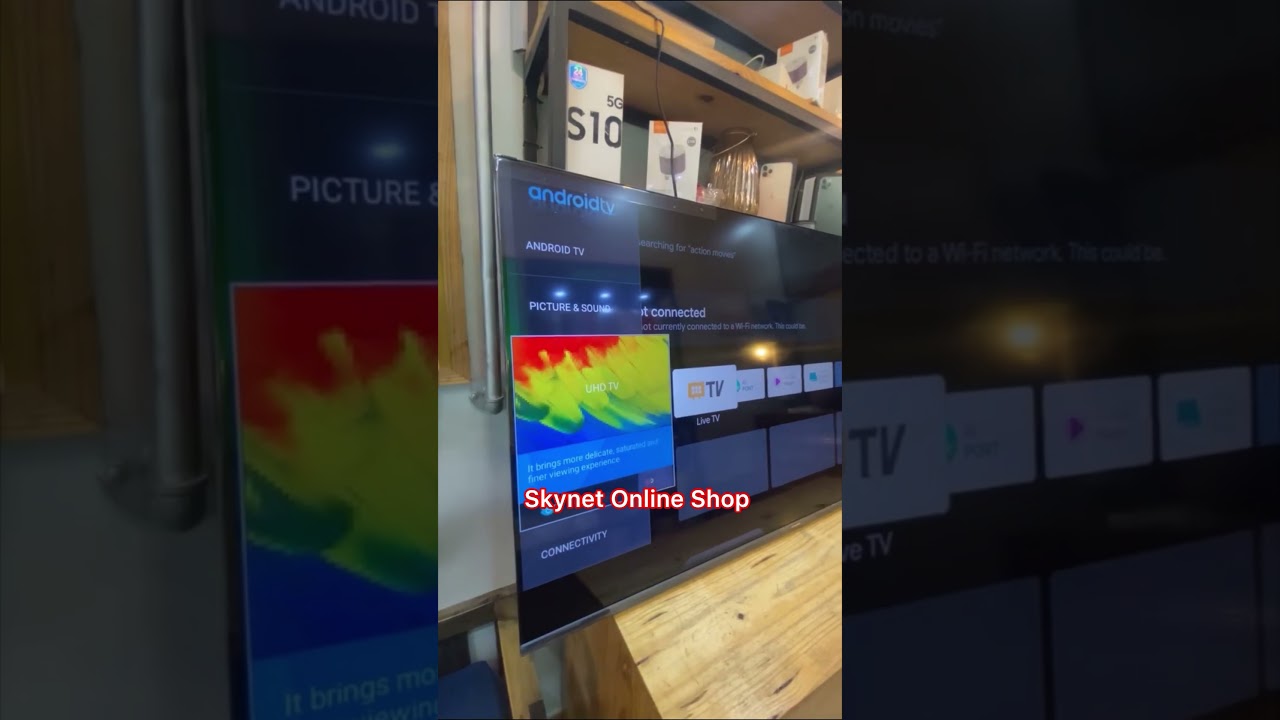 TCL 55&rdquo; smart tv.  Screen / Display test.  #tcl #smartgadgets