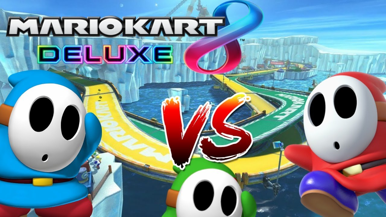 Mario KART 8 Deluxe ( Shy guy Shell Wars )