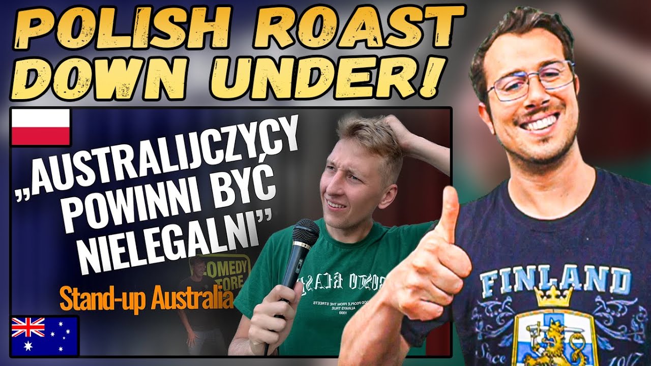 🇵🇱 When a Polish Comedian Roasts Aussies on Their Own Turf 🇦🇺