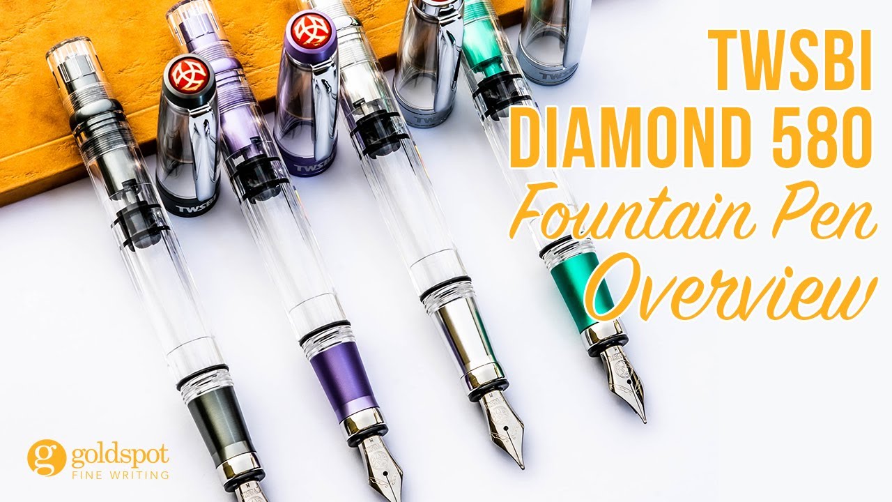 TWSBI Diamond 580 Fountain Pen Overview