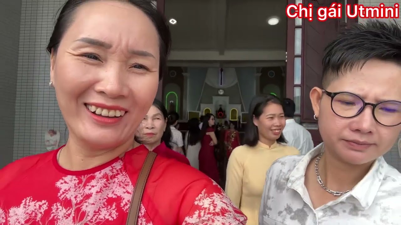 500 anh em họ h&agrave;ng nh&agrave; Tư,UtMini tụ họp về ăn đ&aacute;m cưới qu&ecirc; ||chị g&aacute;i UtMini 