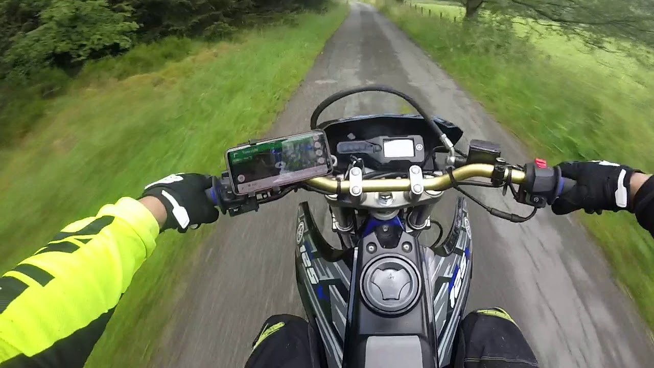 Yamaha wr125r offroad