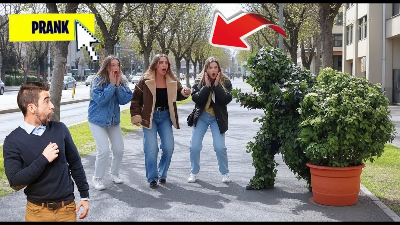 Bushman prank : Leaf Man Jumps Out — Funniest Reactions Ever!