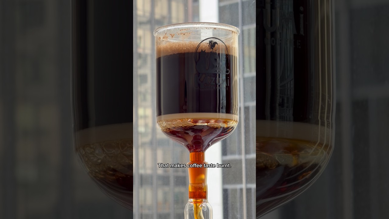 Кофе Казуми в сифоне #kazumicoffee #coffee #siphoncoffee #japanesecoffee #coffeebrewing