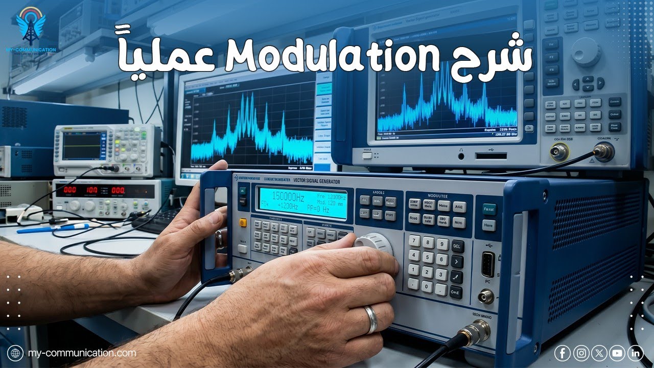Modulation Explained | لماذا نستخدم التضمين في أنظمة الاتصالات؟