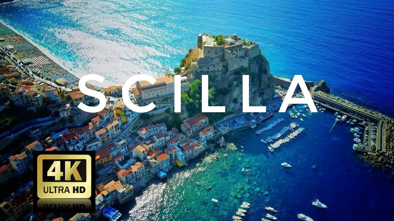 Scilla (RC) e la Costa Viola 4K |  Drone Footage  