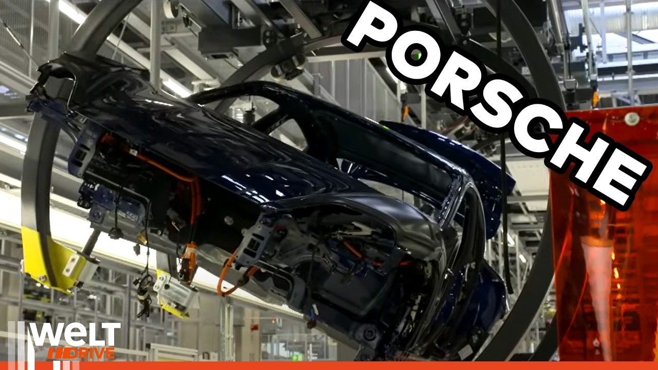 Porsche Taycan Turbo S - Supersportwagen unter Strom: Blick in das Porsche-Werk Zuffenhausen | DOKU