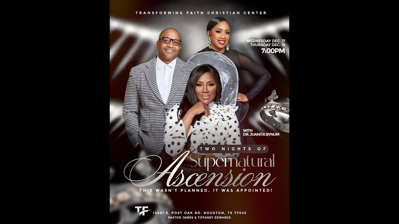 TFCC Supernatural Ascension Night 1 | Dr. Juanita Bynum | 12.17.25 | 7PM CST