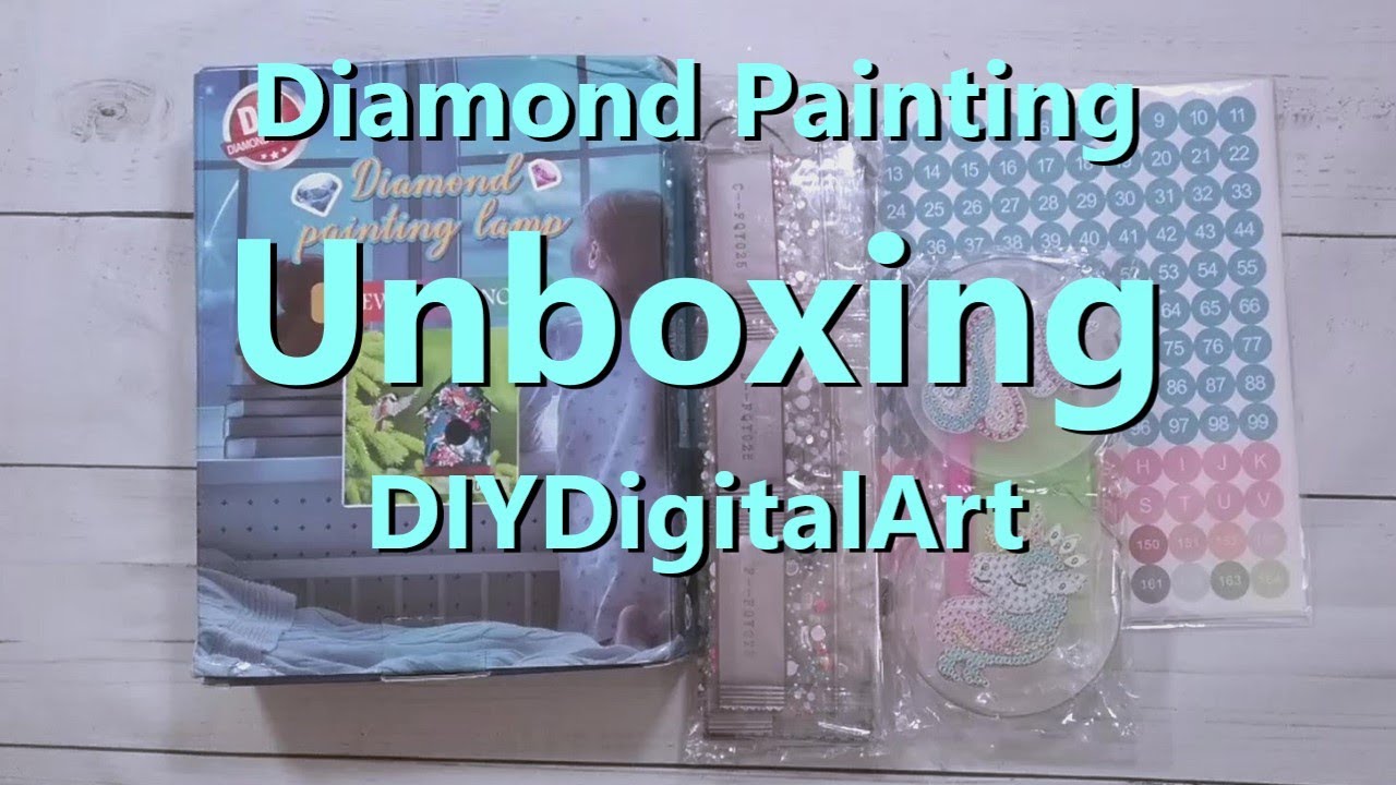 Diamond Painting Unboxing - DIYDigitalArt