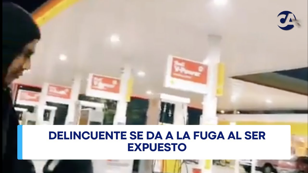 Intento de asalto en gasolinera