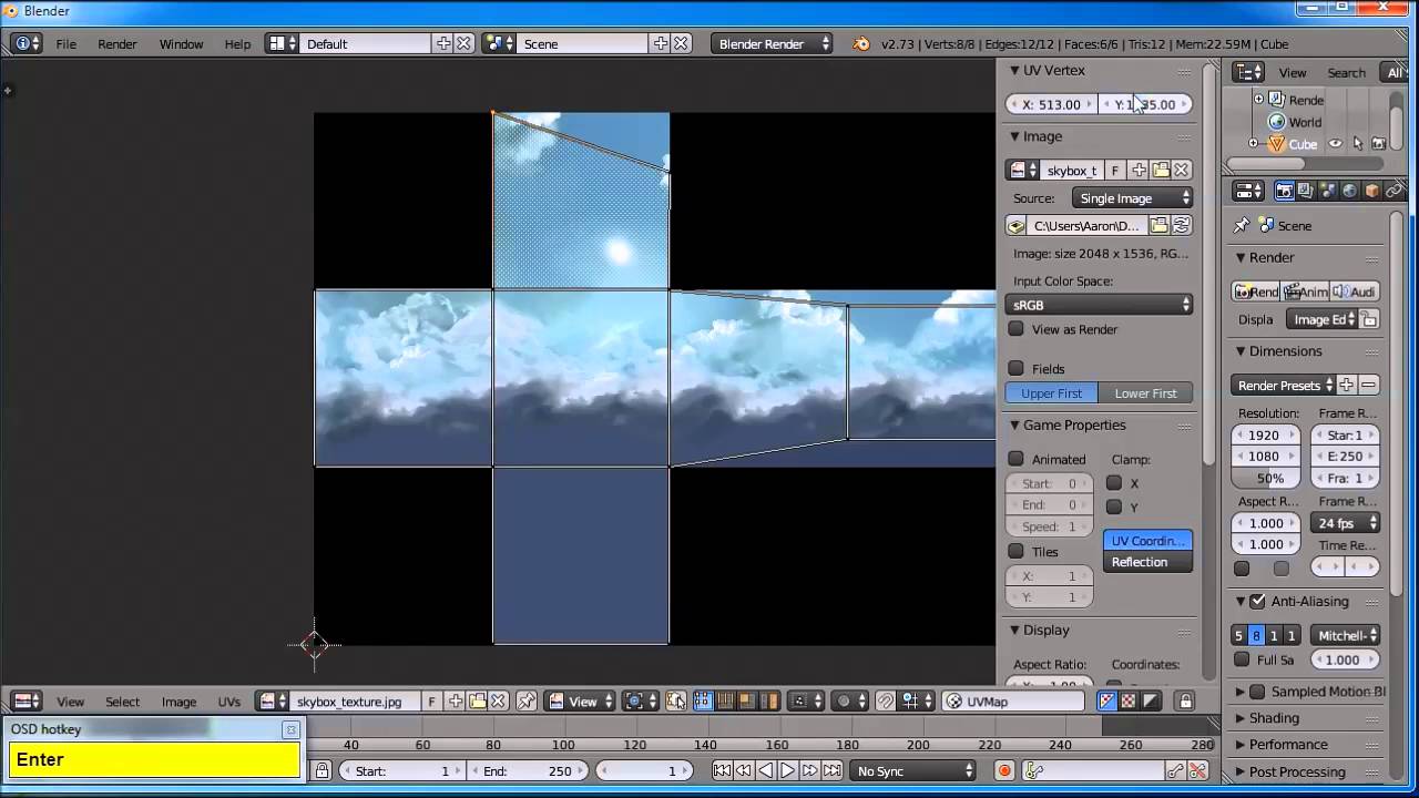 Blender Series: Create A Video Game Skybox