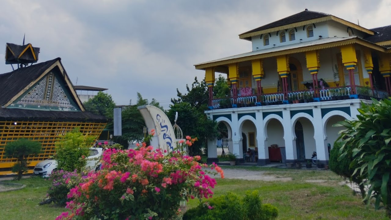 Istana Maimun di kota Medan Sumatera Utara 
