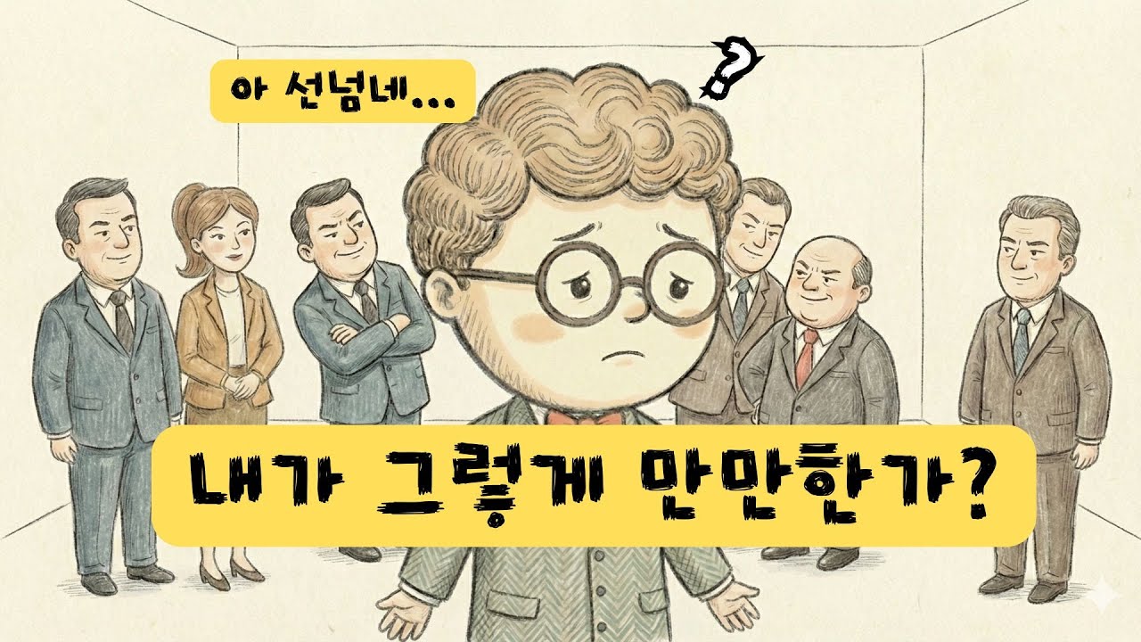 뭘 해도 만만하게 생각하는 이유 