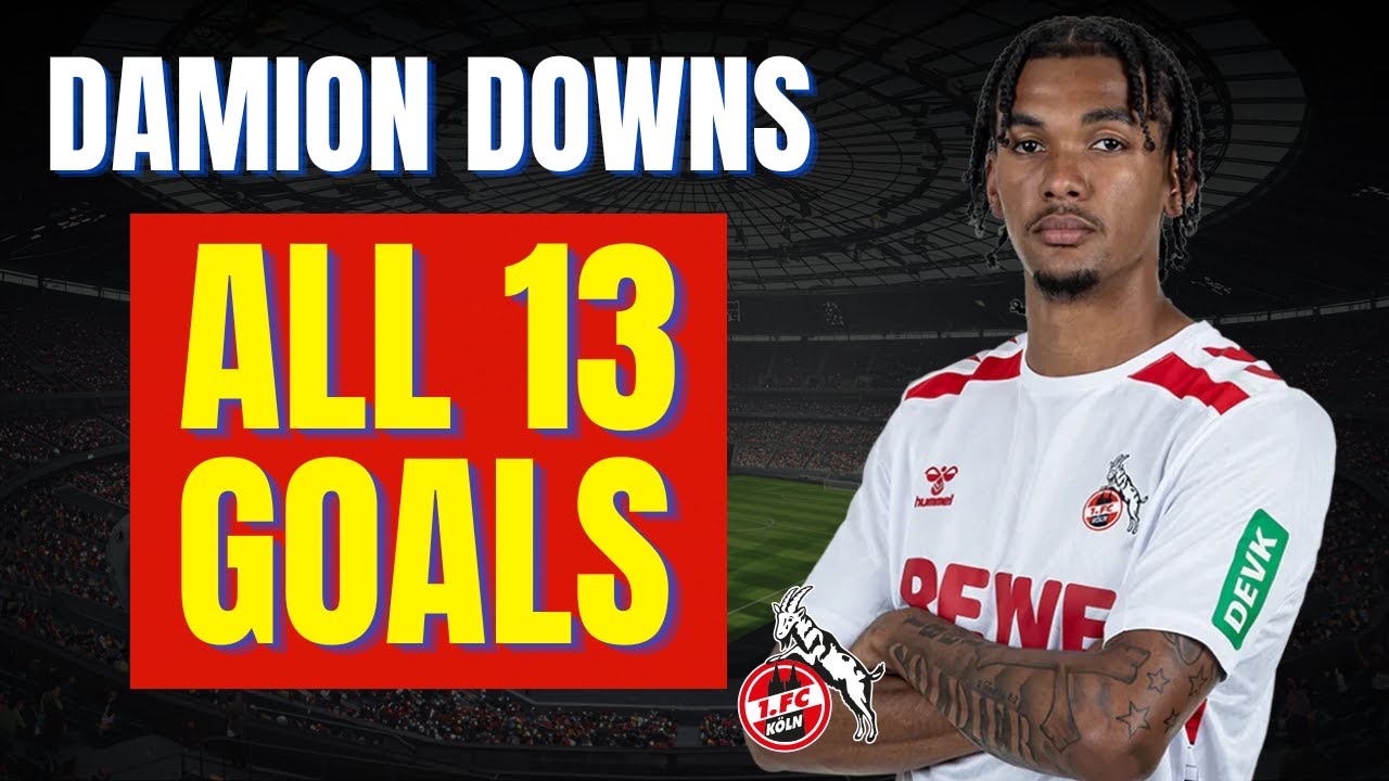 Damion Downs - ALL 13 GOALS FOR FC KOLN | Skills & Highlights