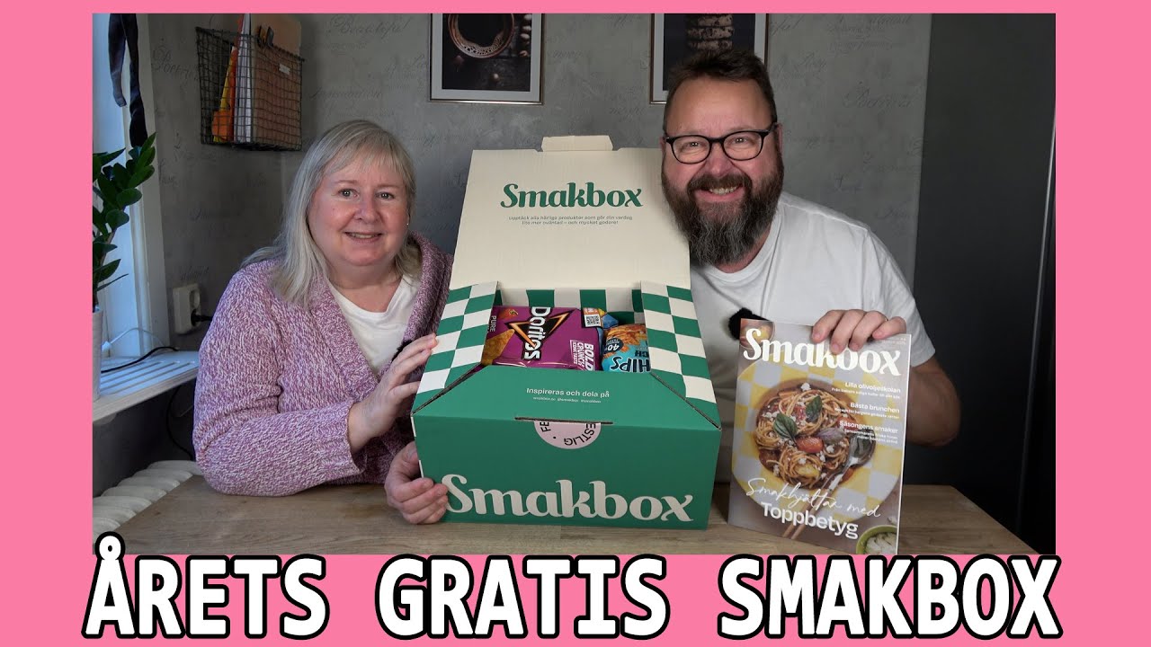 Smakbox - Årets gratisbox