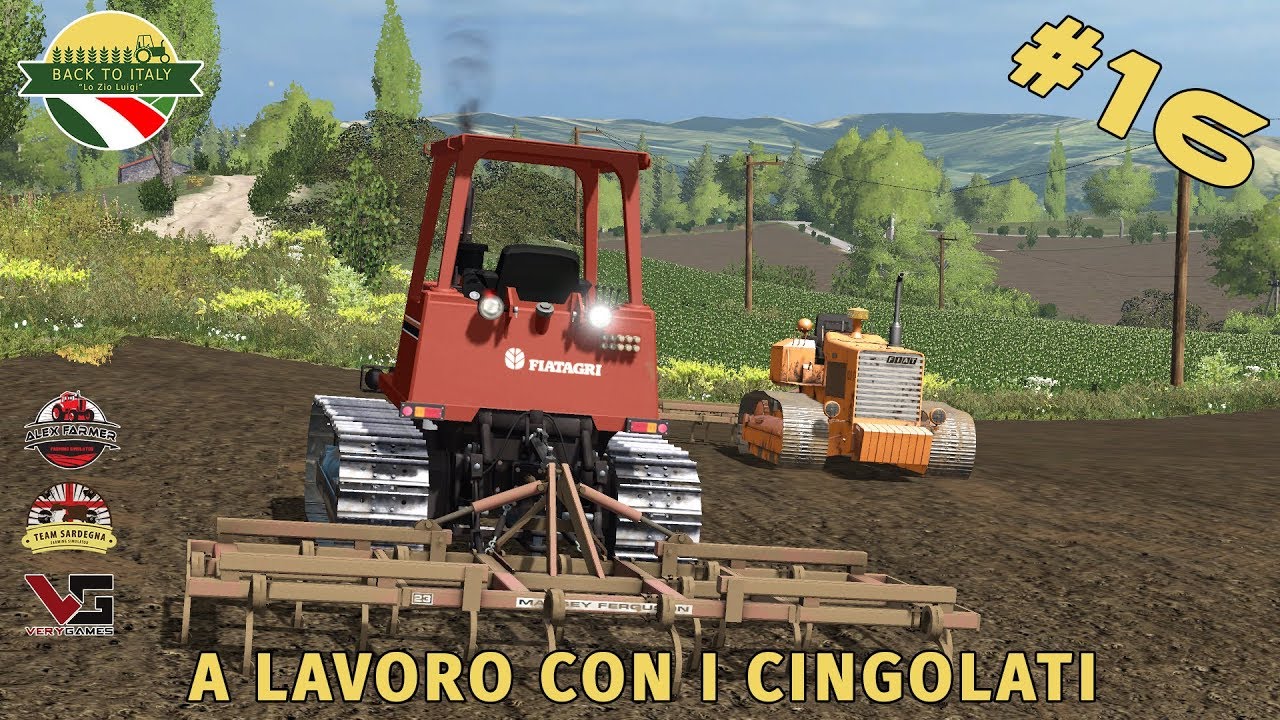 BACK TO ITALY - #16 A LAVORO CON I CINGOLATI - W/ NYKK3 | FARMING SIMULATOR 17