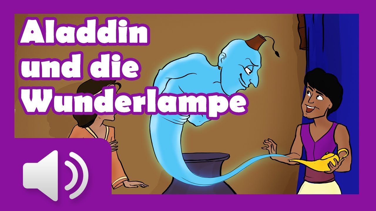 Aladdin und die Wunderlampe - Märchen für Kinder (Hörbuch auf Deutsch)