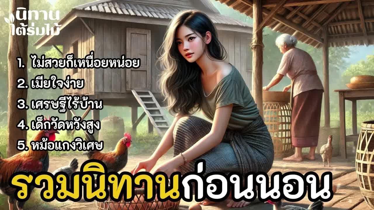รวมนิทานก่อนนอน ฟังยาวๆ ｜ EP.78 #นิทานพื้นบ้าน  #นิทานสอนใจ #นิทานชาวบ้าน #เรื่องเล่าชาวบ้าน