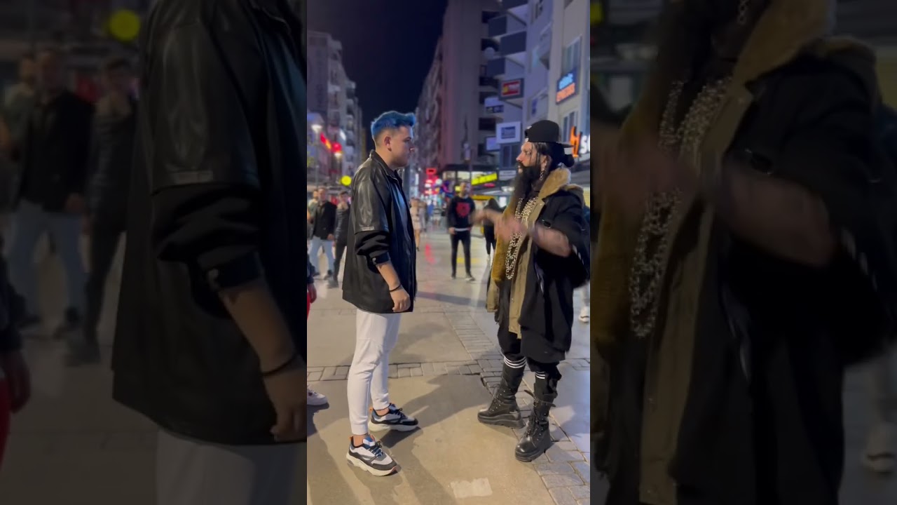 Canavar adam İzmir&rsquo;de Semih Varol&rsquo;u bayılttı ! #shorts #semihvarol