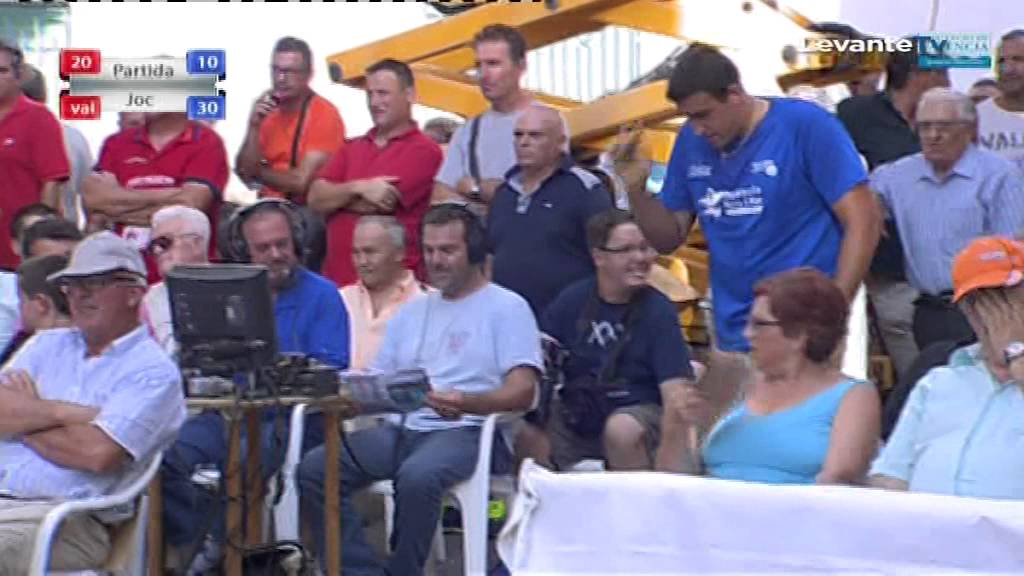 Final Raspall. Sumacàrcer 19/07/2014. Pilota Valenciana.