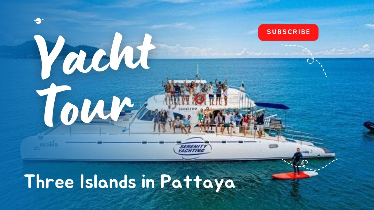 Yacht Day Trip to Three Secret Islands in Pattaya🏝️🚢 -Part 1