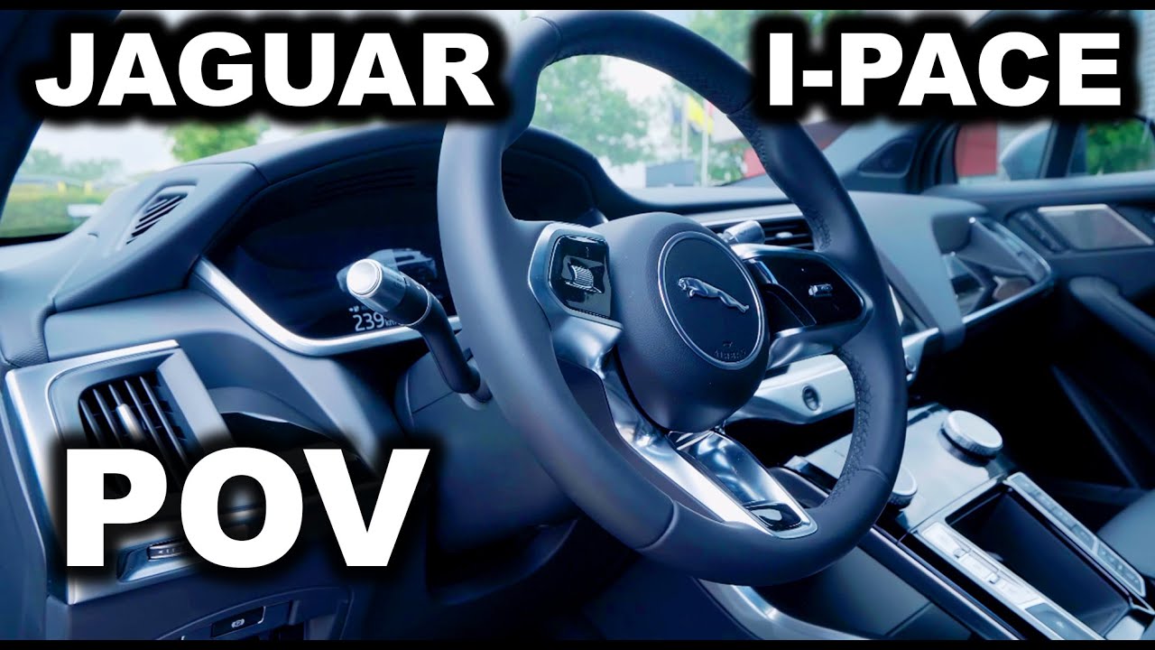 Test Drive JAGUAR I-PACE 2020 Car POV  / FROM 0 to 100 / FULL ELECTRIC EV