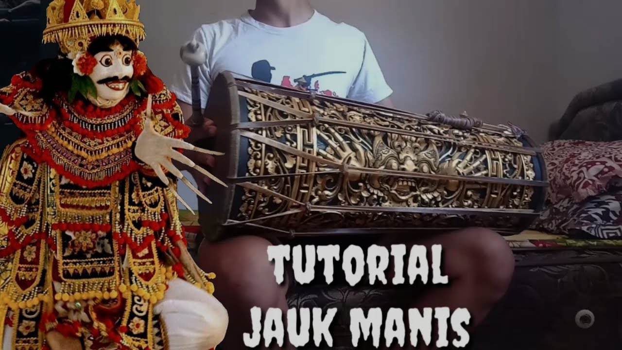 Tutorial Belajar Kendang JAUK MANIS (pupuh dasar) 2020