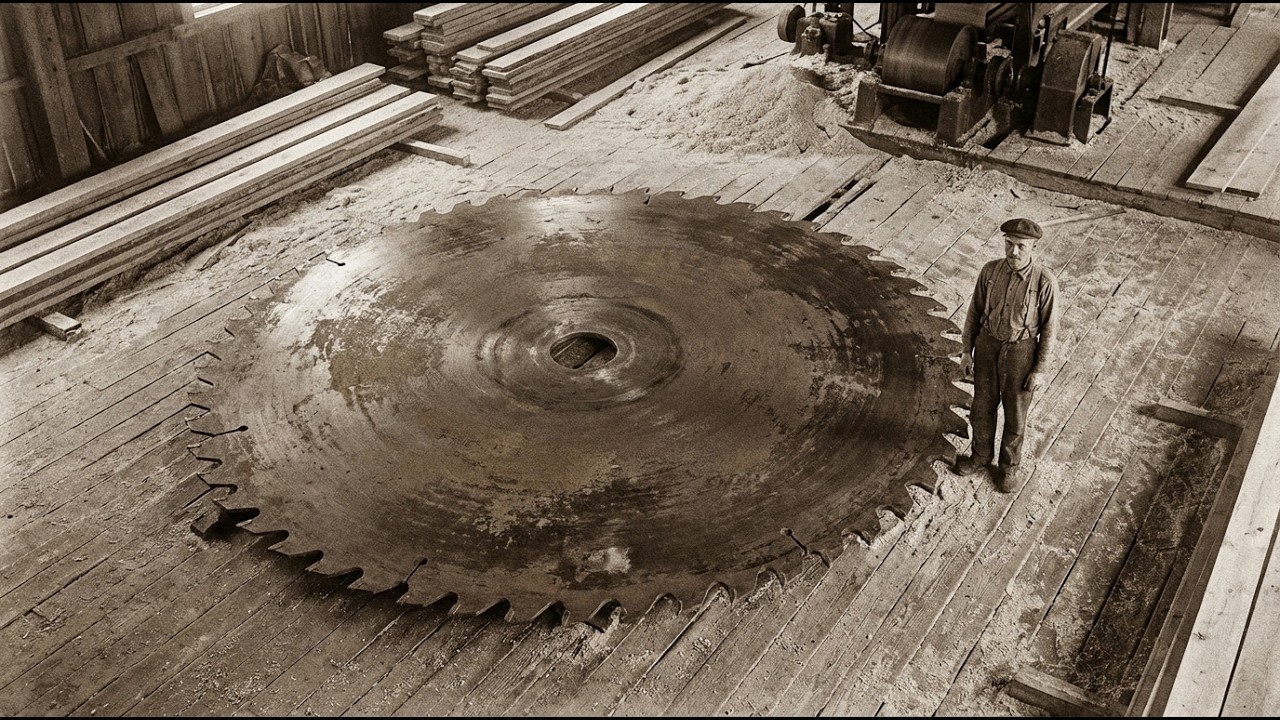 The Circular Saw: The 10-Foot Blade That Turned Lumber Into Shrapnel