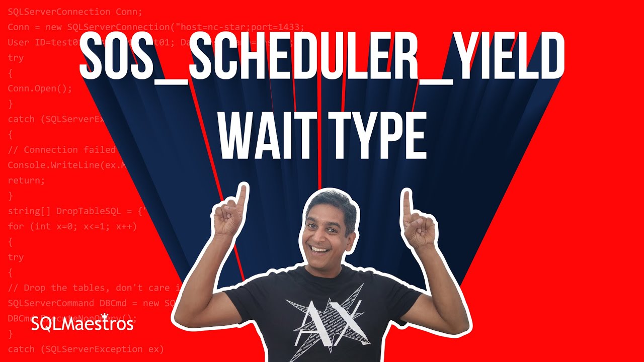 Тип ожидания SOS_SCHEDULER_YIELD не отображается в DMV «Ожидающие задачи» (автор — Амит Бансал)