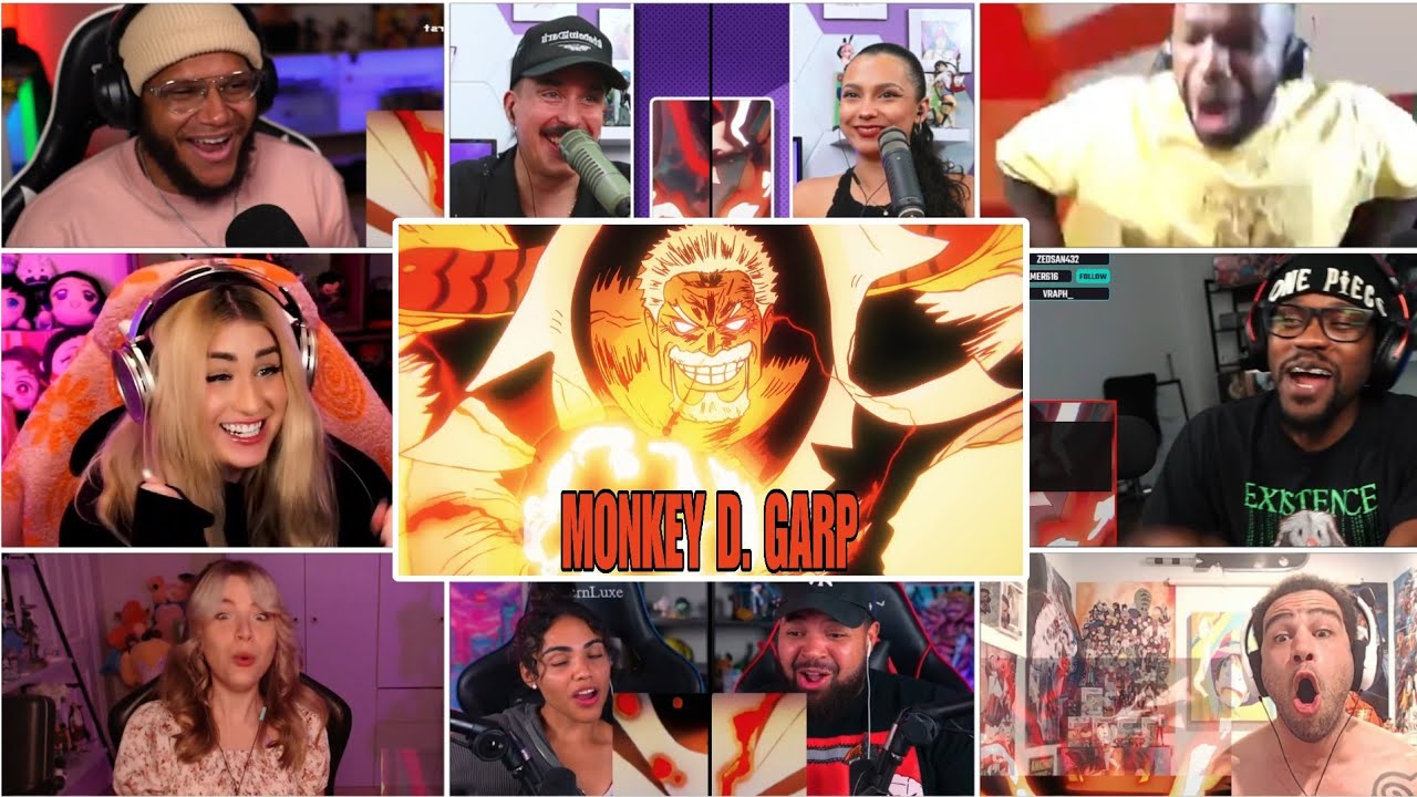 GARP'S GALAXY IMPACT! Reaction Mashup - One Piece Episode 1114