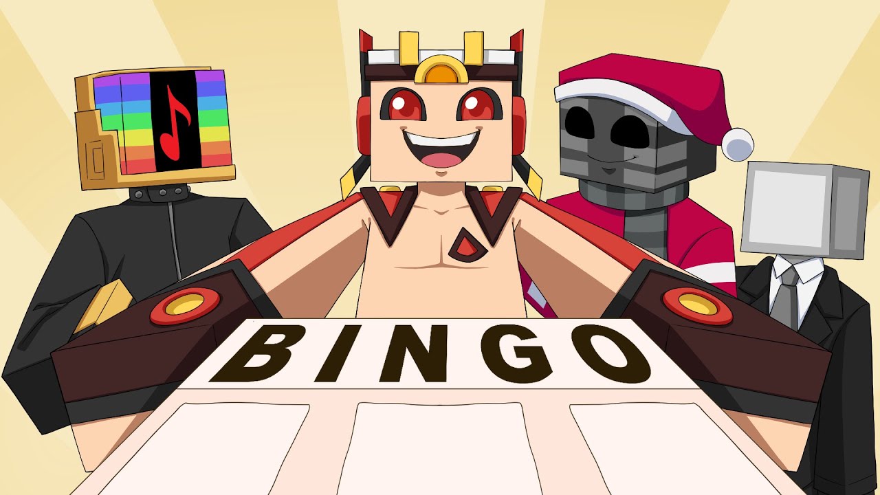 ¿Es el chocolate blanco, chocolate? - BINGO NAVIDEÑO EN MINECRAFT CON AMIGOS
