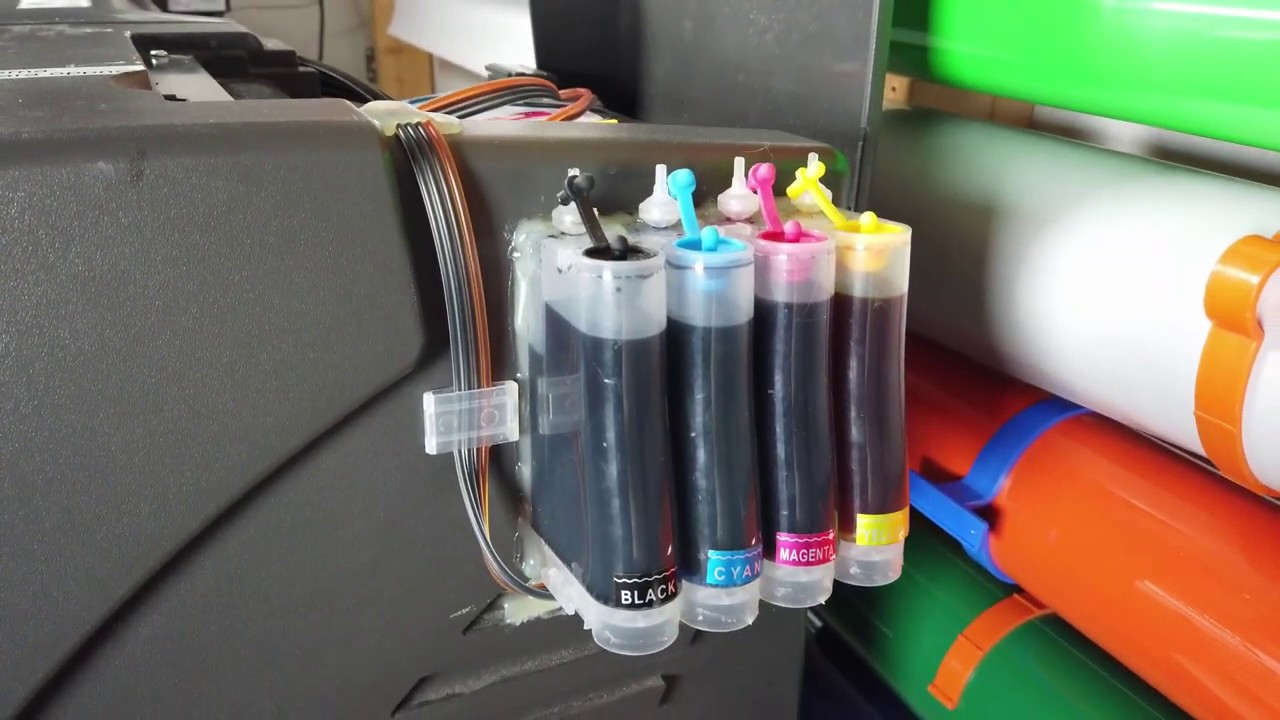 Att använda Stockholm Makerspaces storformatsskrivare, HP Designjet 800