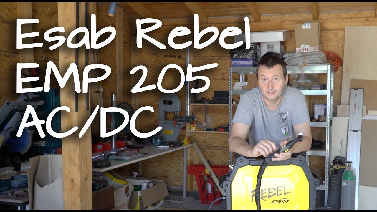 Testuję ESAB Rebel 205 AC/DC