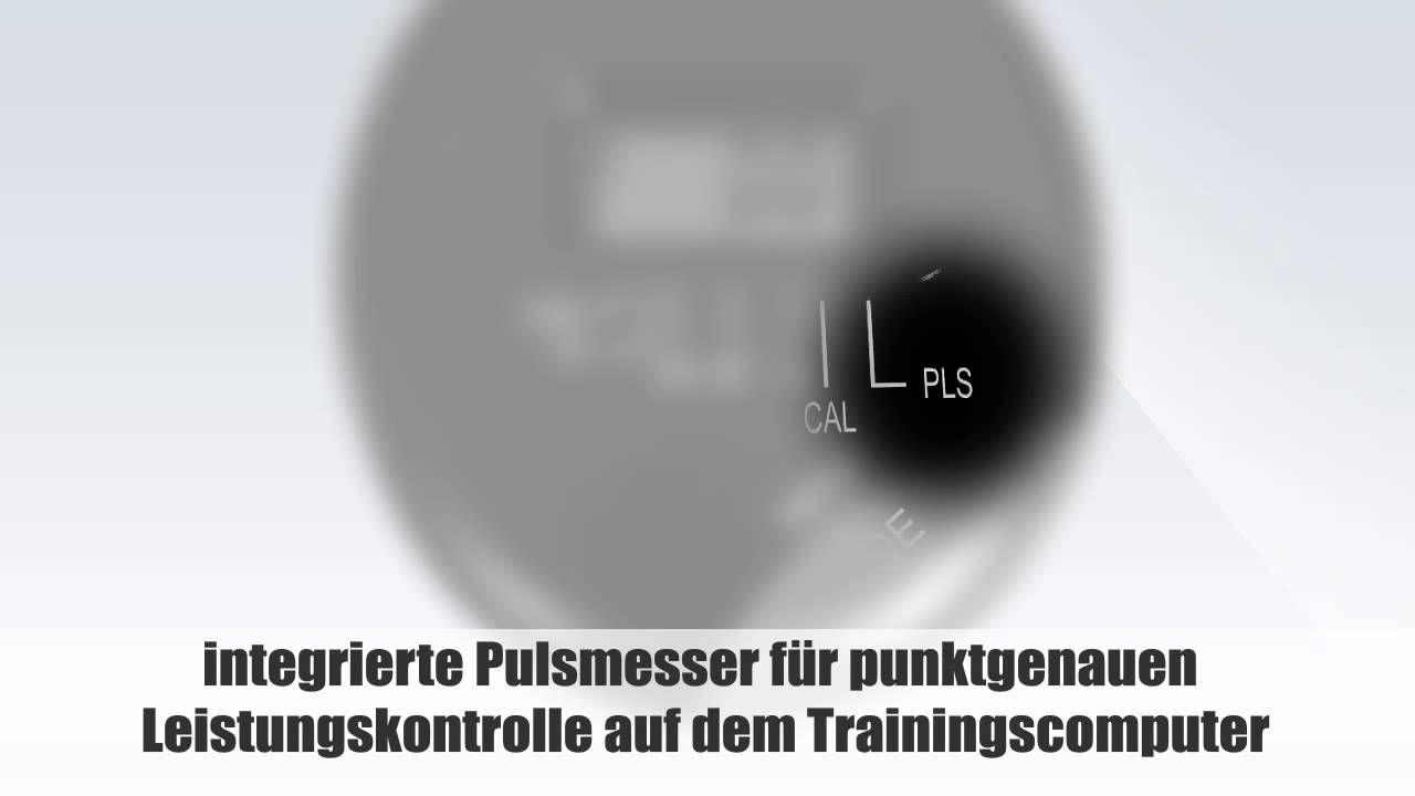 Klarfit MOBI Basic 20 Fahrradtrainer Ergometer mit Pulsmesser