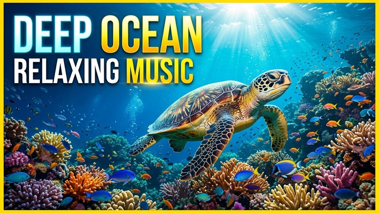 Ocean Drift Peace 🌌 • Relaxation Music for Sleep 😌 • Soft Wave Harmony 🌙