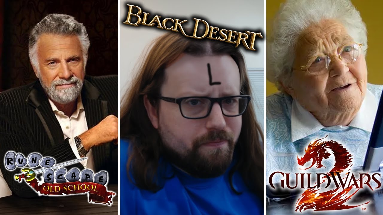 What each MMOs' Players are like | Blue Reacts to sawmanUK